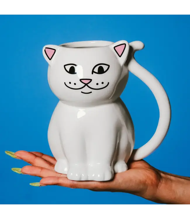 RIPNDIP Lord Nermal Ceramic Mug - White