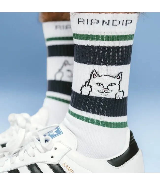 RIPNDIP Peeking Nermal Socks - Green/Slate