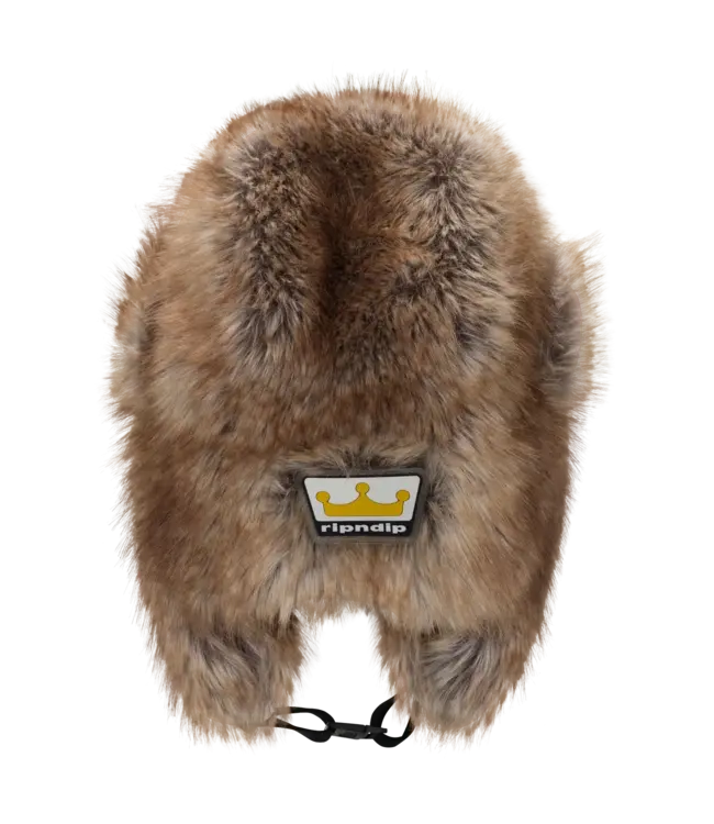 RIPNDIP Royals Trapper Hat - Tan