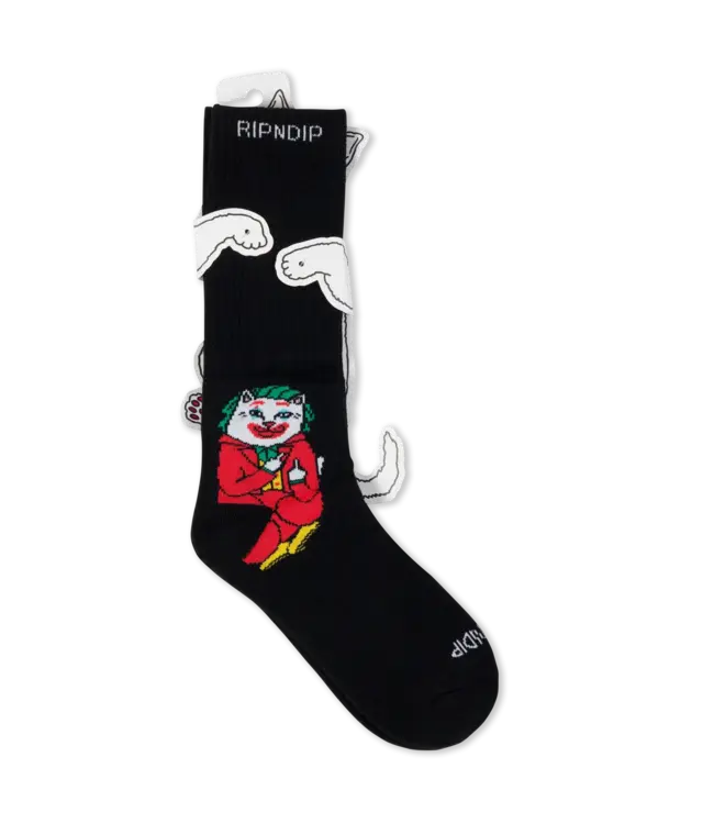RIPNDIP Why So Nermal Socks - Black