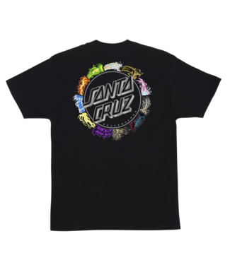 SANTA CRUZ Pokémon Power Dot T-Shirt - Black