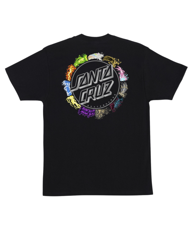 SANTA CRUZ Pokémon Power Dot T-Shirt - Black