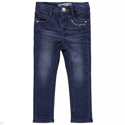 Name It Broekje Polly (dark blue denim)  - Mini Girls AUGSEPROODBLAUWMG
