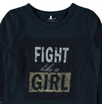 Longsleeve Nalina (dark sapphire) | Name it