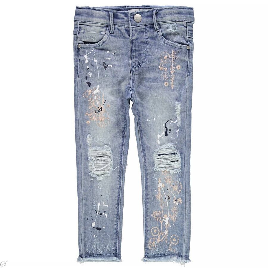 Name It Broekje Polly bila (light blue denim) | Name it