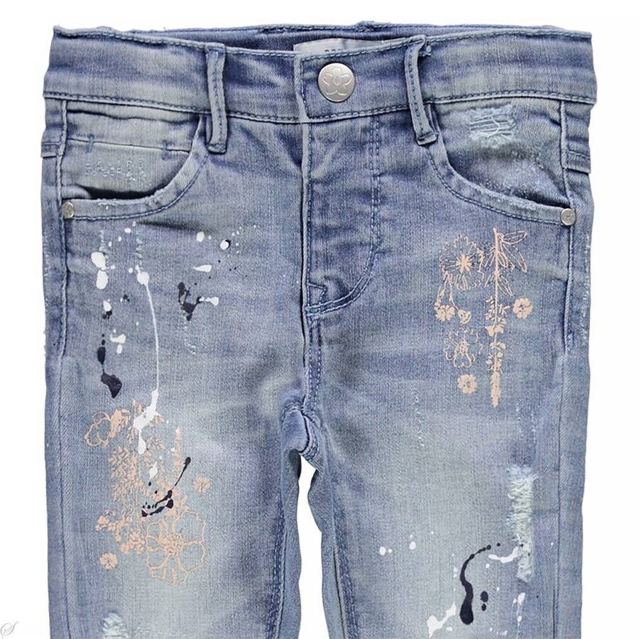 Name It Broekje Polly bila (light blue denim) | Name it