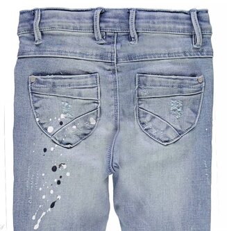 Broekje Polly bila (light blue denim) | Name it