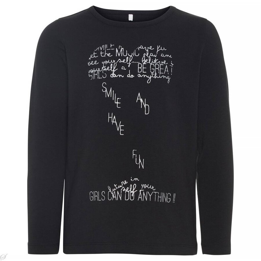 Name It Longsleeve Folettine (black) | Name it