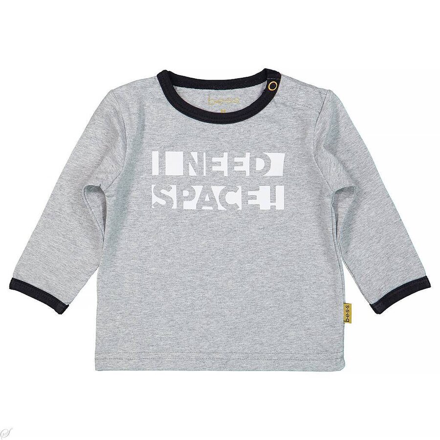 BESS Longsleeve I Need Space  (grey) | BESS