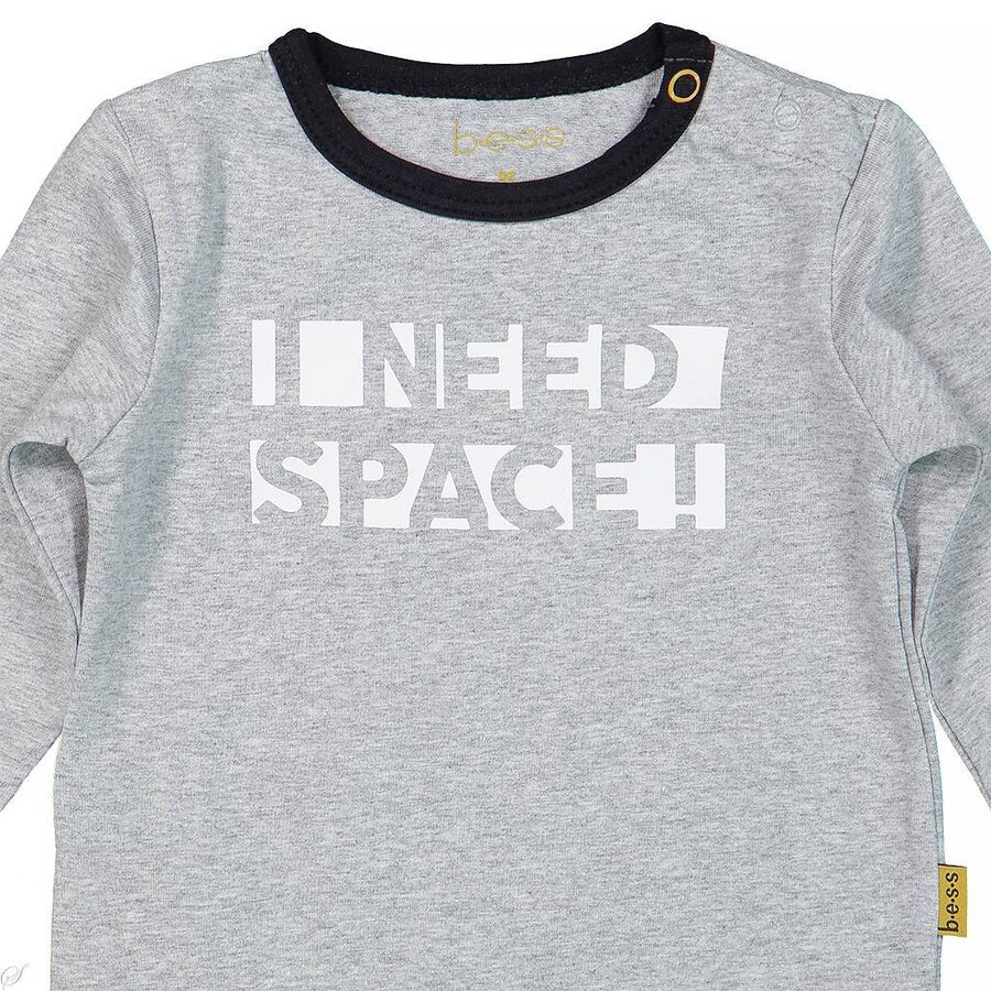 BESS Longsleeve I Need Space  (grey) | BESS