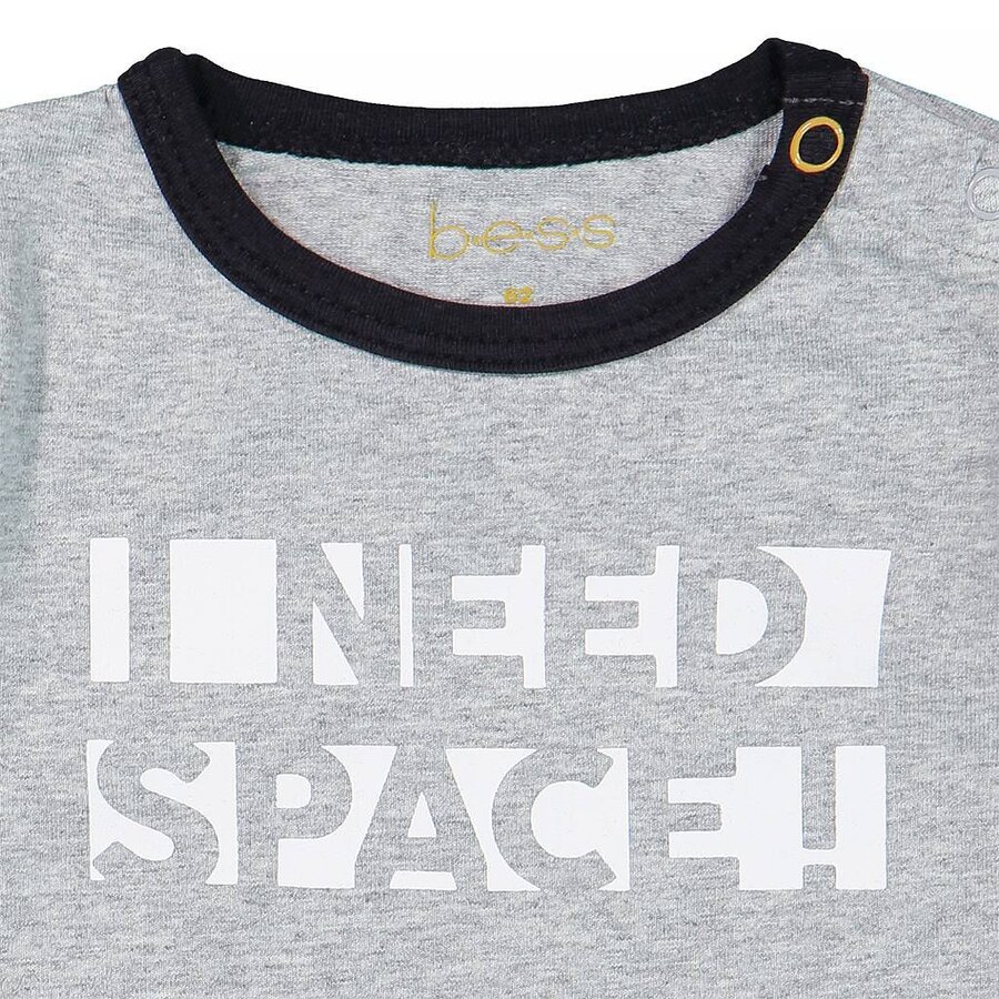 BESS Longsleeve I Need Space  (grey) | BESS