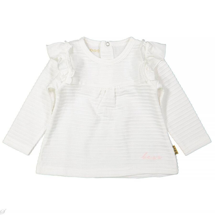 BESS Longsleeve Ruffles (white) | BESS