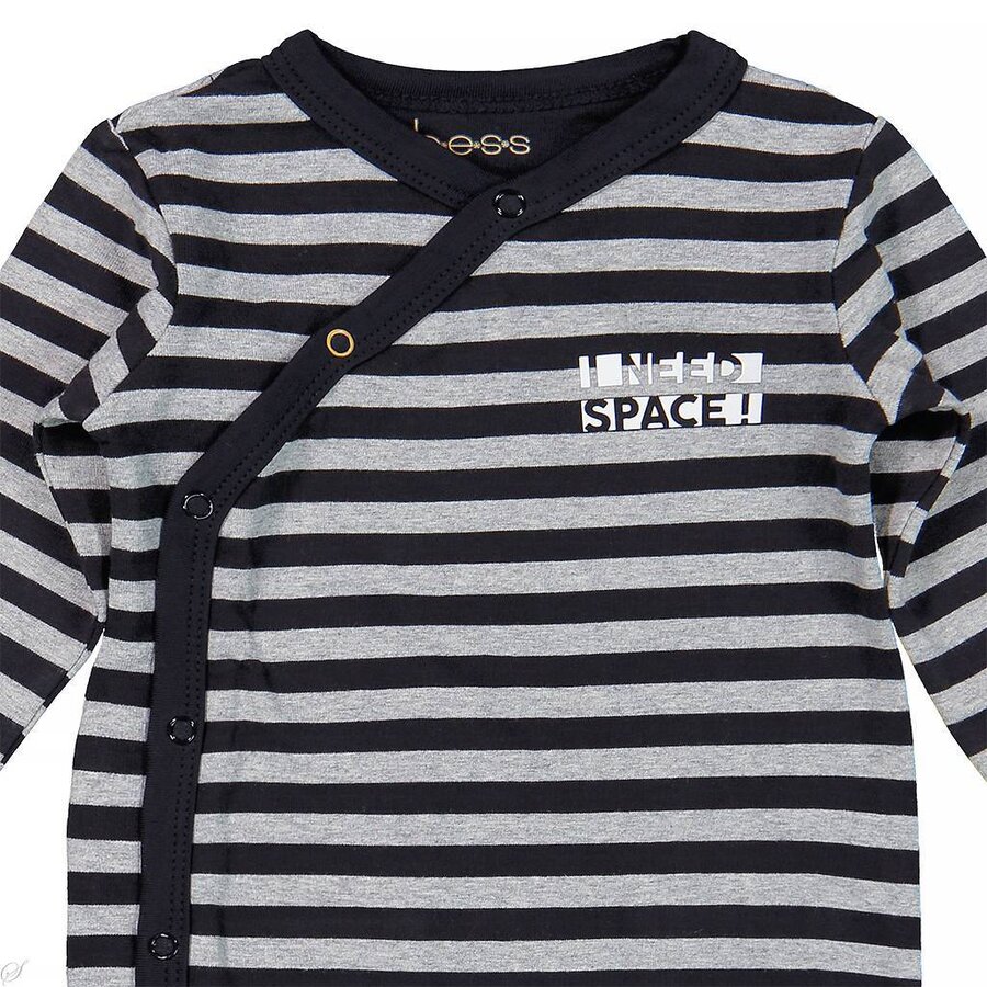 BESS Boxpakje Striped (grey) | BESS