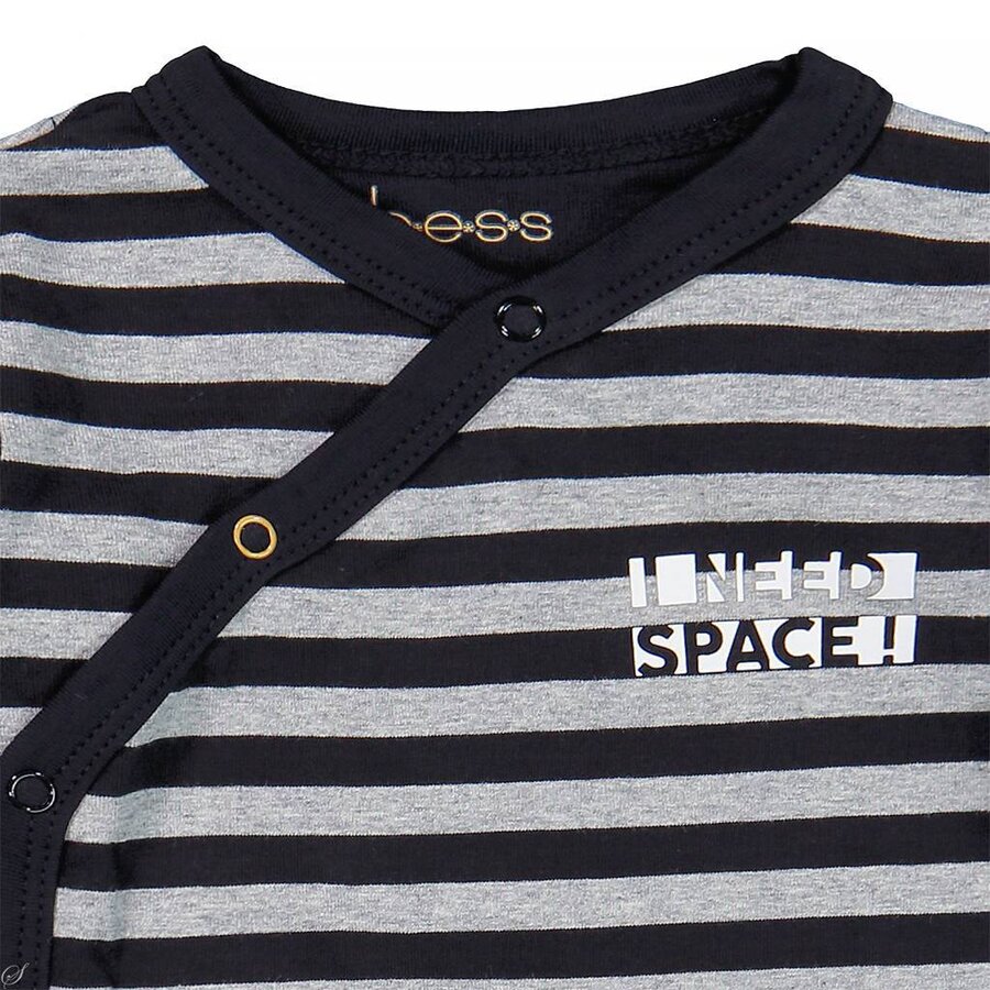 BESS Boxpakje Striped (grey) | BESS