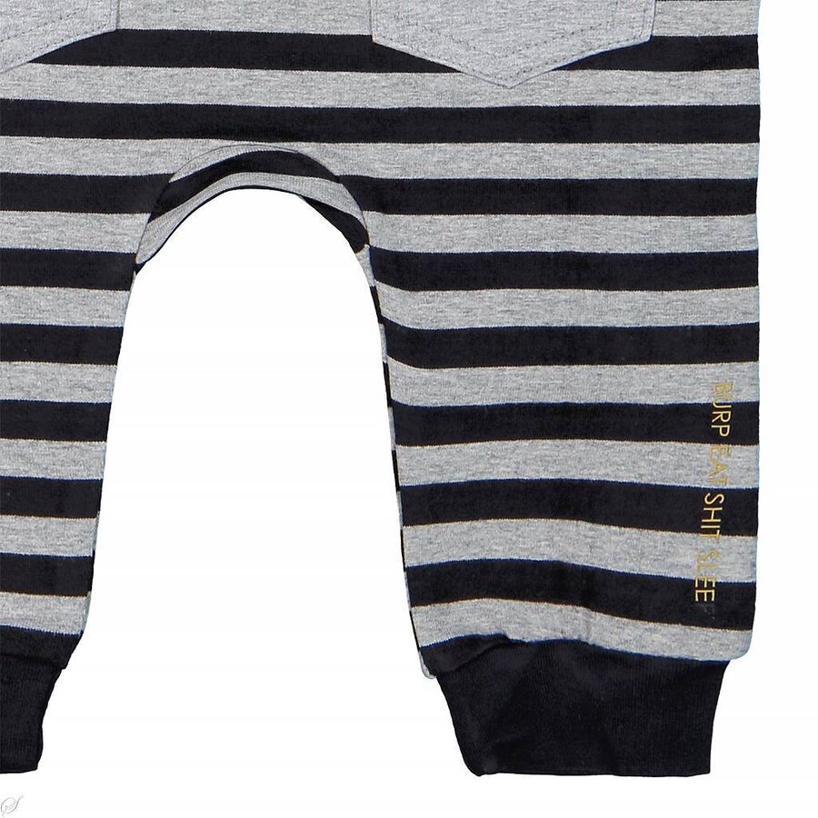 BESS Boxpakje Striped (grey) | BESS