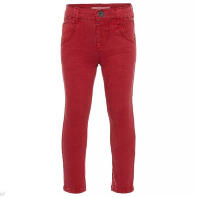 Name It Broek Theo casper (jester red)  - Mini Boys NIAW18ROODBLAUWMB