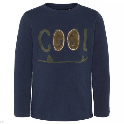 Name It Longsleeve Mollan (dark sapphire)  - Mini Boys NIAW18ROODBLAUWMB