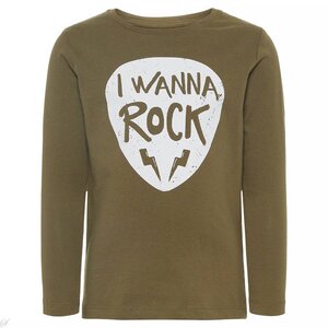 Name It Longsleeve Molvin (burnt olive)  | Name it