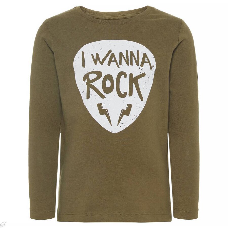 Name It Longsleeve Molvin (burnt olive)  | Name it
