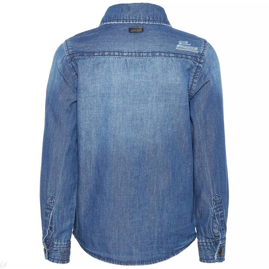 Name It Blouse  Abrysen (dark blue denim)  | Name it