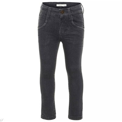 Name It Broek Theo bogo (light grey denim)  - Mini Boys NIAW18BOYOVERIGMB