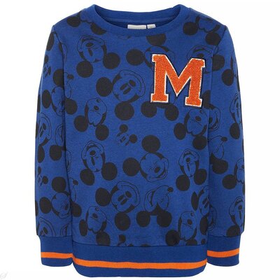 Name It Trui Mickey Jens (navy peony)  - Mini Boys NIAW18BOYOVERIGMB