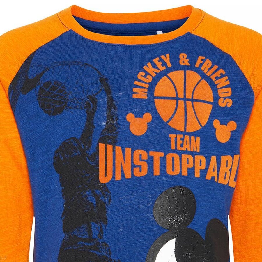 Name It Longsleeve Mickey Egon (navy peony)  | Name it