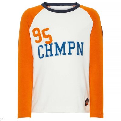 Name It Longsleeve Nantony (snow white)  - Mini Boys NIAW18BOYOVERIGMB