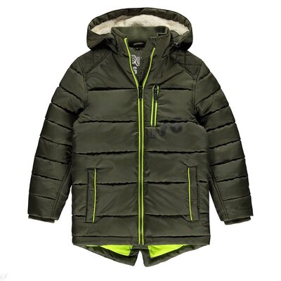 Quapi Winterjas Leo (army)  - Boys QAW18JASKB