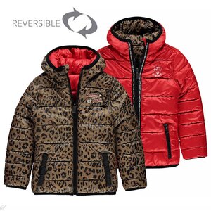 Quapi Winterjas Lotte (leopard diva red)  | Quapi