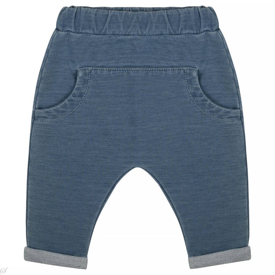 Zero2Three Broekje (denim mid blue)  | Zero2three