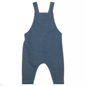 Zero2Three Tuinbroekje (denim mid blue)  | Zero2three