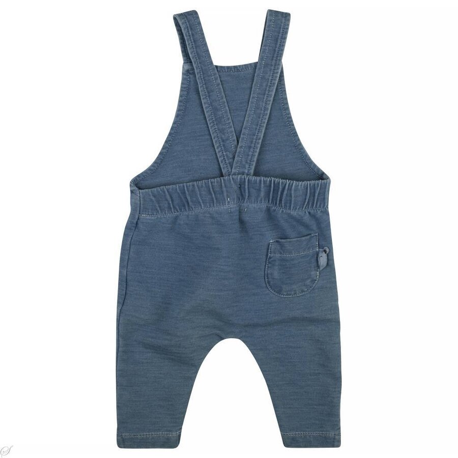 Zero2Three Tuinbroekje (denim mid blue)  | Zero2three