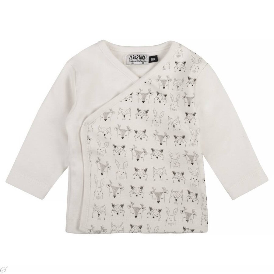 Zero2Three Longsleeve (white alyssum/print)  | Zero2three