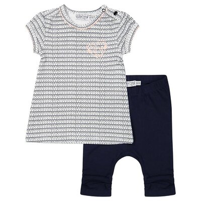 Dirkje Baby setje 2-delig Follow your Dreams (navy)