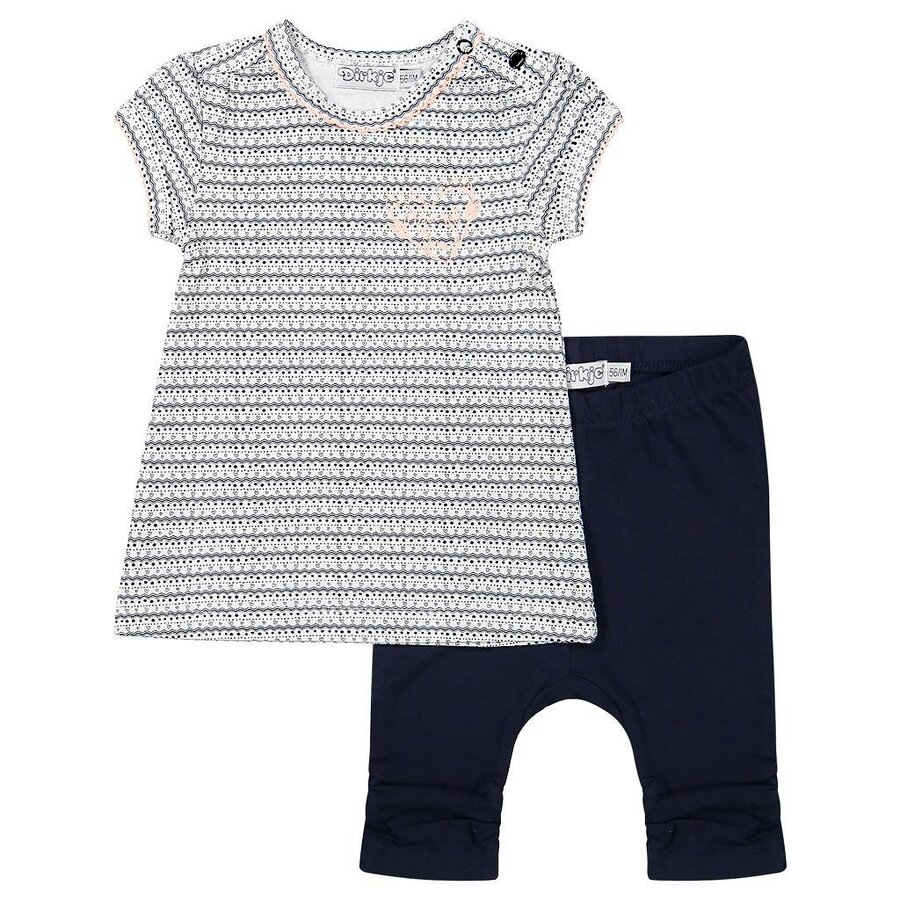 Dirkje Baby setje 2-delig Follow your Dreams (navy)