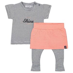 Dirkje Baby setje 2-delig Time to Shine (navy/peach)