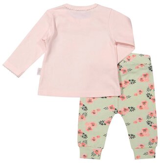 Baby setje 2-delig Happy Day (light pink/mint)