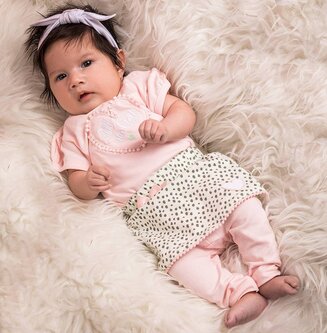 Baby setje 2-delig All the Best (light pink/mint/grey)