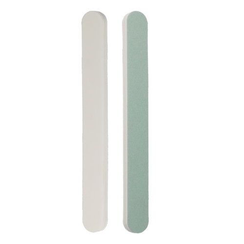 Nail File High Shine White/Green