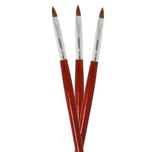 Acrylic Brush Oval Red NR 4 Acrylic Brush Oval Red NR 4