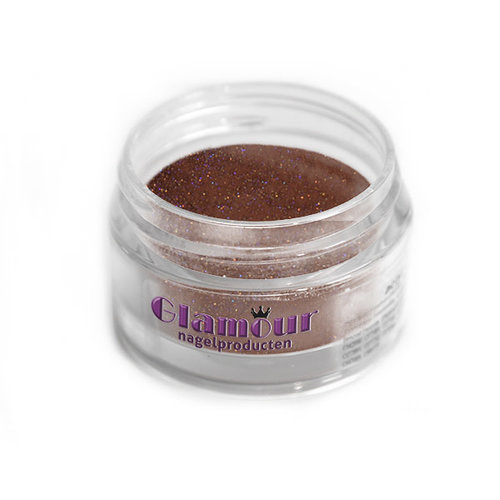 Acrylic Powder Glitter Brown