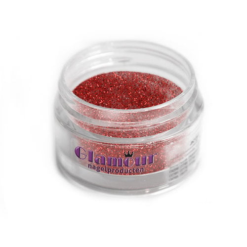 Acrylic Powder Shimmer Red