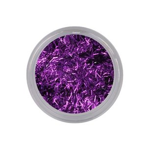 Bling Wire Flakes Purple