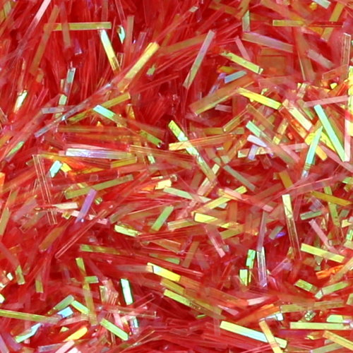 Bling Wire Flakes Light Red