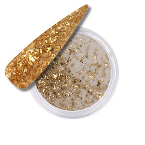 Polvo Acrílico Glitter Gold Dust