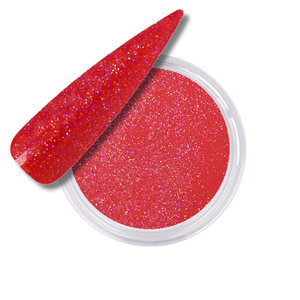 Acrylic Powder Glitter Fuchsia