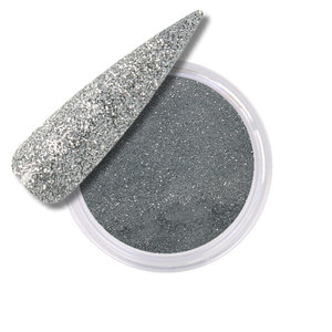 Acrylpoeder Shimmer Zilver