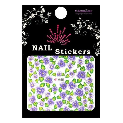 Waterdecal Flower Purple