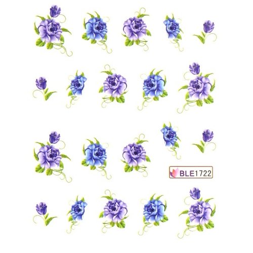 Waterdecal Bloemen BLE1722